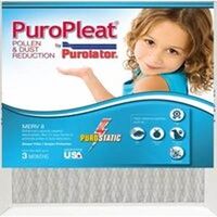 Pleat High Efficient Filter, 14" x 30" x 1" 