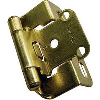 wrap around hinge bright brass