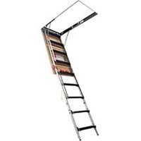 aluminum attic ladder 10 300 lb