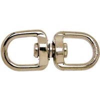 Double Round Eye Swivel, 5/8in. Nickel