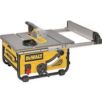 dewalt jobsite table saw, 10in.  16in.rip