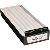 2829208-TAPER CANDLE 12IN WHITE