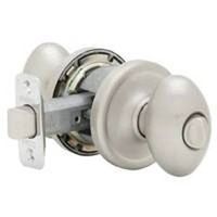 laurel privacy knob set, nickel