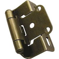 wrap around hinge antique brass