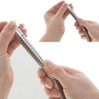 stainless steel extendable hose, 60in.-78in.