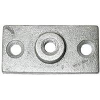 ceiling flange, 1/2in. zinc