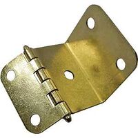wrap around hinge 3/4in. bright brass