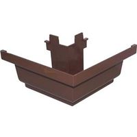 brown outside gutter corner  