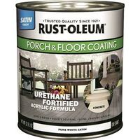 Rustoleum Satin Porch & Floor Coating, 1 Qt White