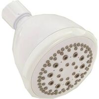 Five Spray Shower Head, White
