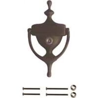 Door Knocker with Viewer, 7in. Venetian Bronze