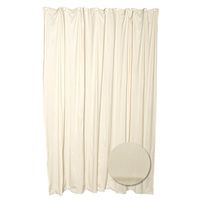 Zenith H20BB Water Repellent Shower Curtain/Liner