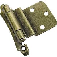 imperial self closing hinge, 3/8in. brass