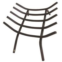Wrought Iron Fireplace Grate, 23" 