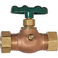 Copper Compression Stop Valve, 1/2"