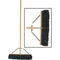 Hardpoly Contractor Broom, 18"  