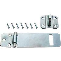Adjustable Steel Plated Safety Hasp, 3 1/2in. Zinc