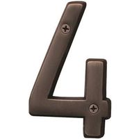 2953057 - NUMBER 4 4IN OLD WORLD BRONZE