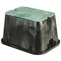 rectangular valve box, 12in.
