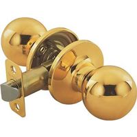 Toolbasix 6072PB-DS Ball Door Knob Lockset