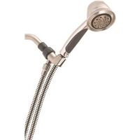 Hand Held Massage Spray Shower Head, Satin Nickel
