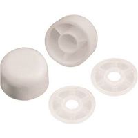 2992865 - BOLT CAPS WHT 2PCS