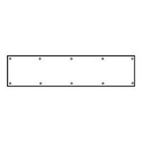 kick plate 6in. x 30in.