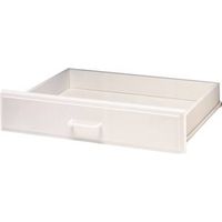 CLOSET DRAWER WHITE DELUXE 4IN