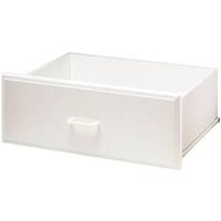 CLOSET DRAWER WHITE DELUXE 8IN