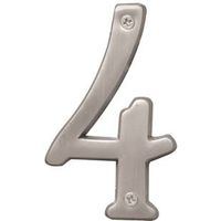 3030699 - NUMBER 4 4IN SATIN NICKEL