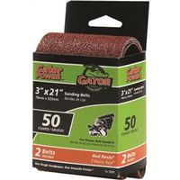 3031523 - 3X21IN 50GRIT ALUM OX BELT 2PK