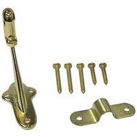 heavy duty hand rail bracket, brass
