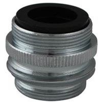 faucet adapter male female, chrome