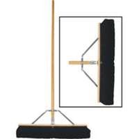 horsehair contractors broom, 24in.