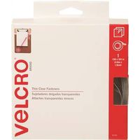 velcro tape, 3/4in. x 15 clear