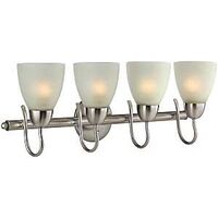 4 Light Vanity, Brushed Nickel