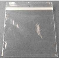 plastic bag with hanging hole, 4in. x 6in.