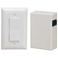 wireless light switch socket, white