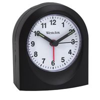 3155744 - QUARTZ ALARM CLOCK BLACK CASE