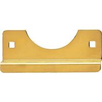 Latch Guard, 2 1/2in. x 6in. Brass