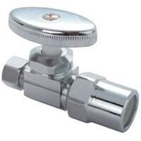 CPVC Straight Stop Valve, 1/2in. x 3/8in.