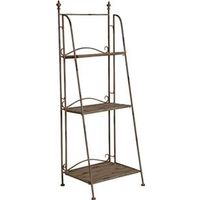 3198173 - 3 TIER STAND DARK WOOD LOOK