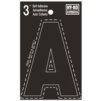 3204468 - 3IN BLACK VINYL LETTER A