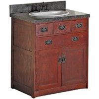 vanity, 30in. oak