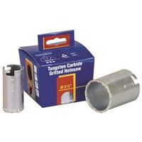 gritted hole saw, 1 1/4in.