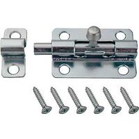 Steel Barrel Bolt, 3in. Zinc