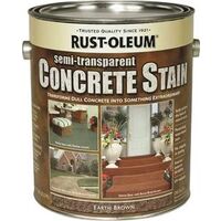 Concrete Stain, 1 Gal Earth Brown