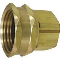 brass swivel hose adapter, 1/2in.