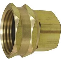 brass swivel hose adapter, 1/2in.