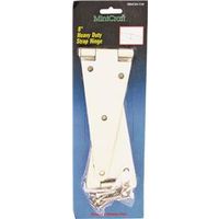 extra heavy duty strap hinge stainless steel, 8in.